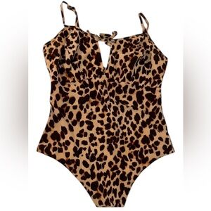 For Love & Lemons Leopard Print Bodysuit S